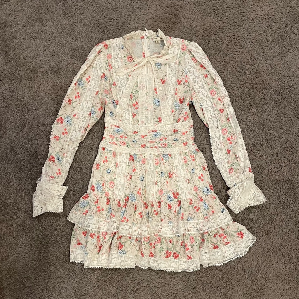 Stellah Mini Floral Dress, size xs